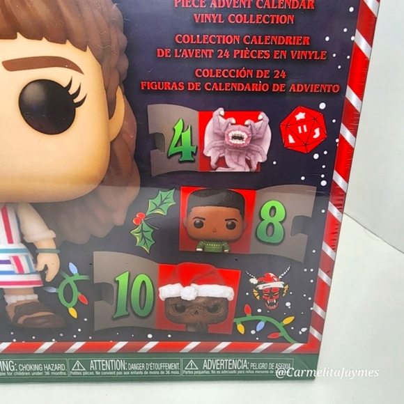 FUNKO POP ⁉️ Netflix STRANGER THINGS (1) Mystery Pull from 2024 Advent Calendar - Picture 2 of 5
